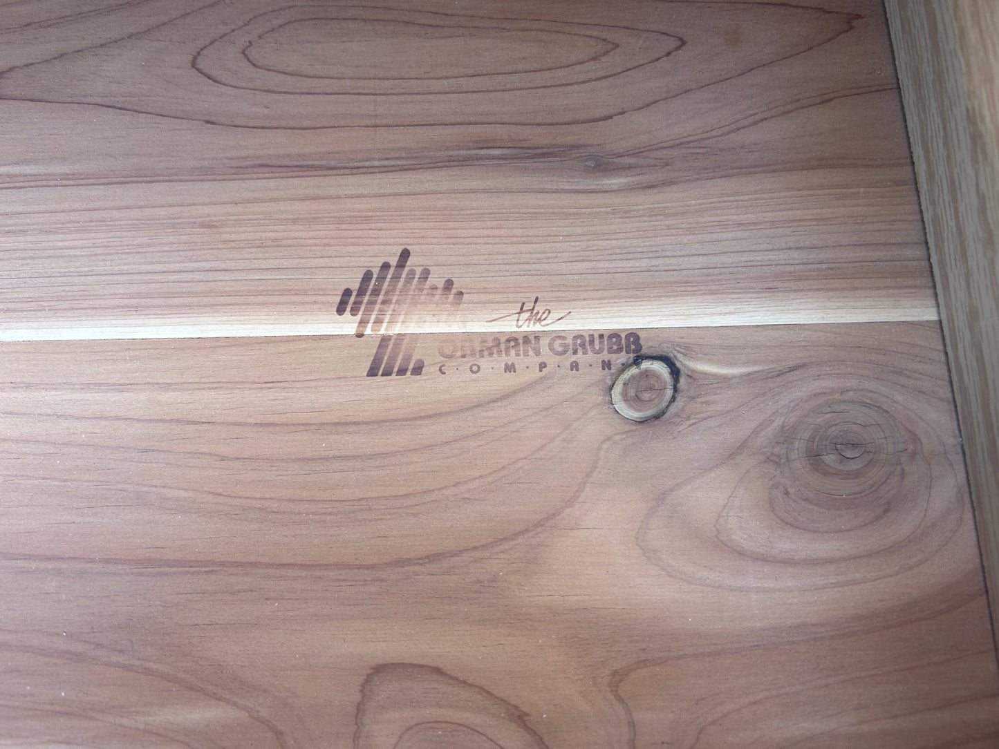 Newly refinished wooden nightstand set (The Orman Gaubb Company)