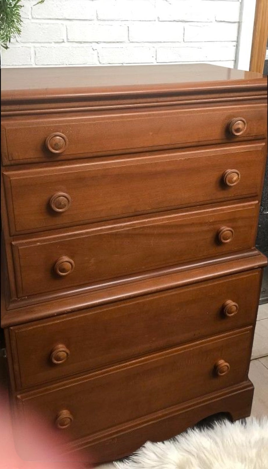 Gabby- 5 Drawer Vintage Dresser