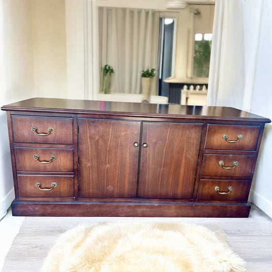 Real Wood Vintage Cabinet