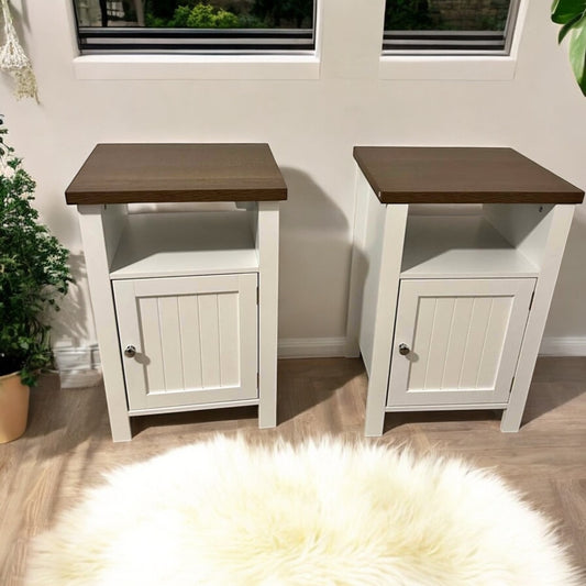 Bedside table x2