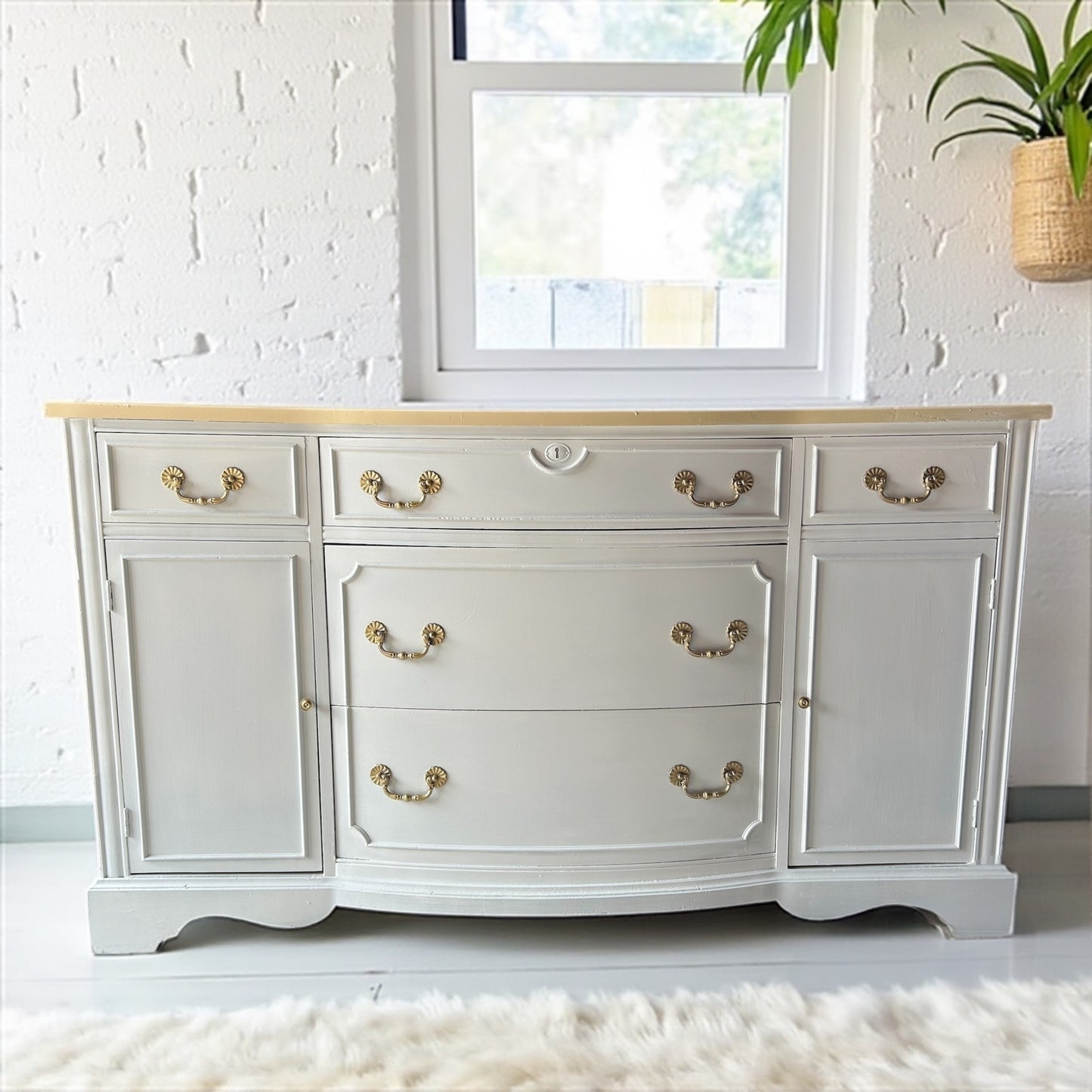 Lakeside newly refinished buffet table