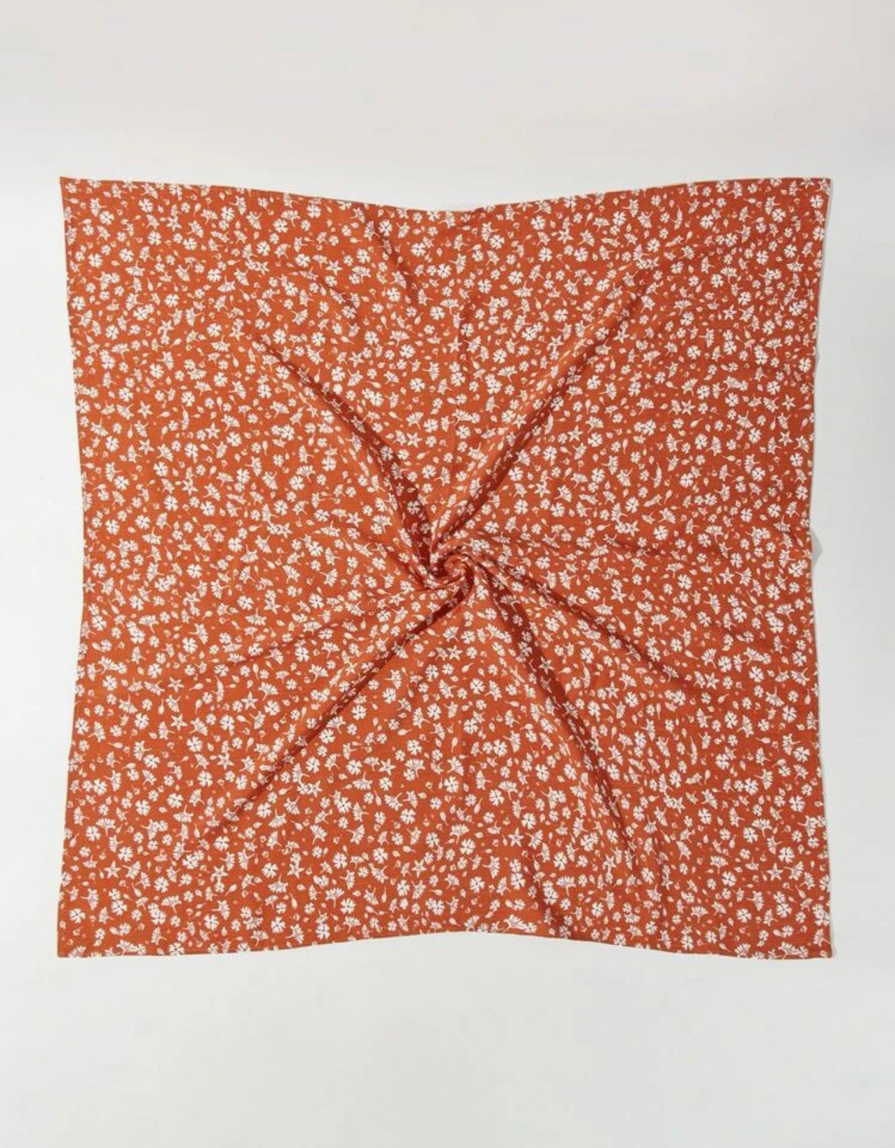 Flower Print Bandana