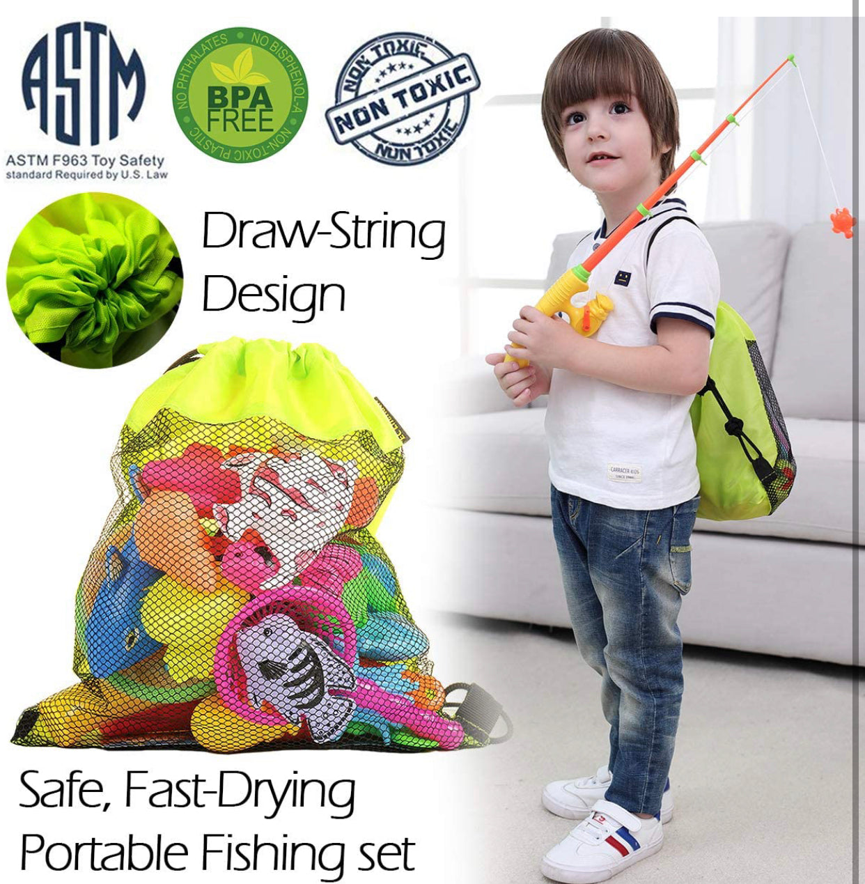 Magnetic Fishing Pool Toy Game for Kids - Christina’s unique boutique LLC