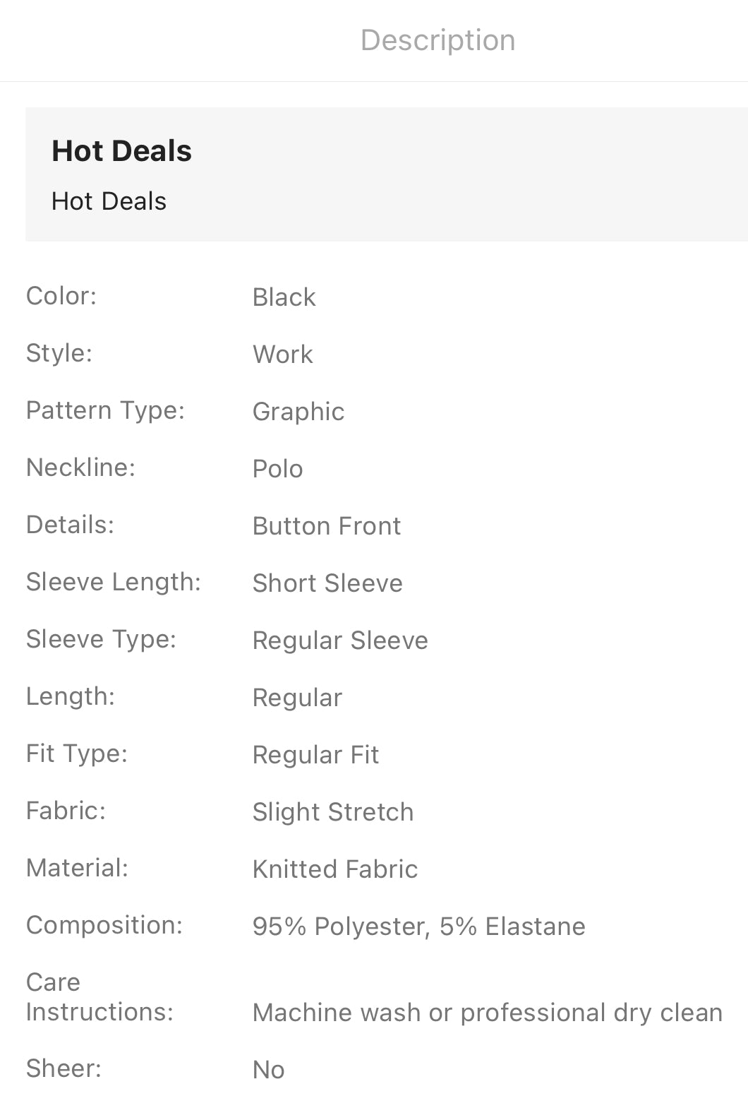 Men’s allover graphic print polo shirt