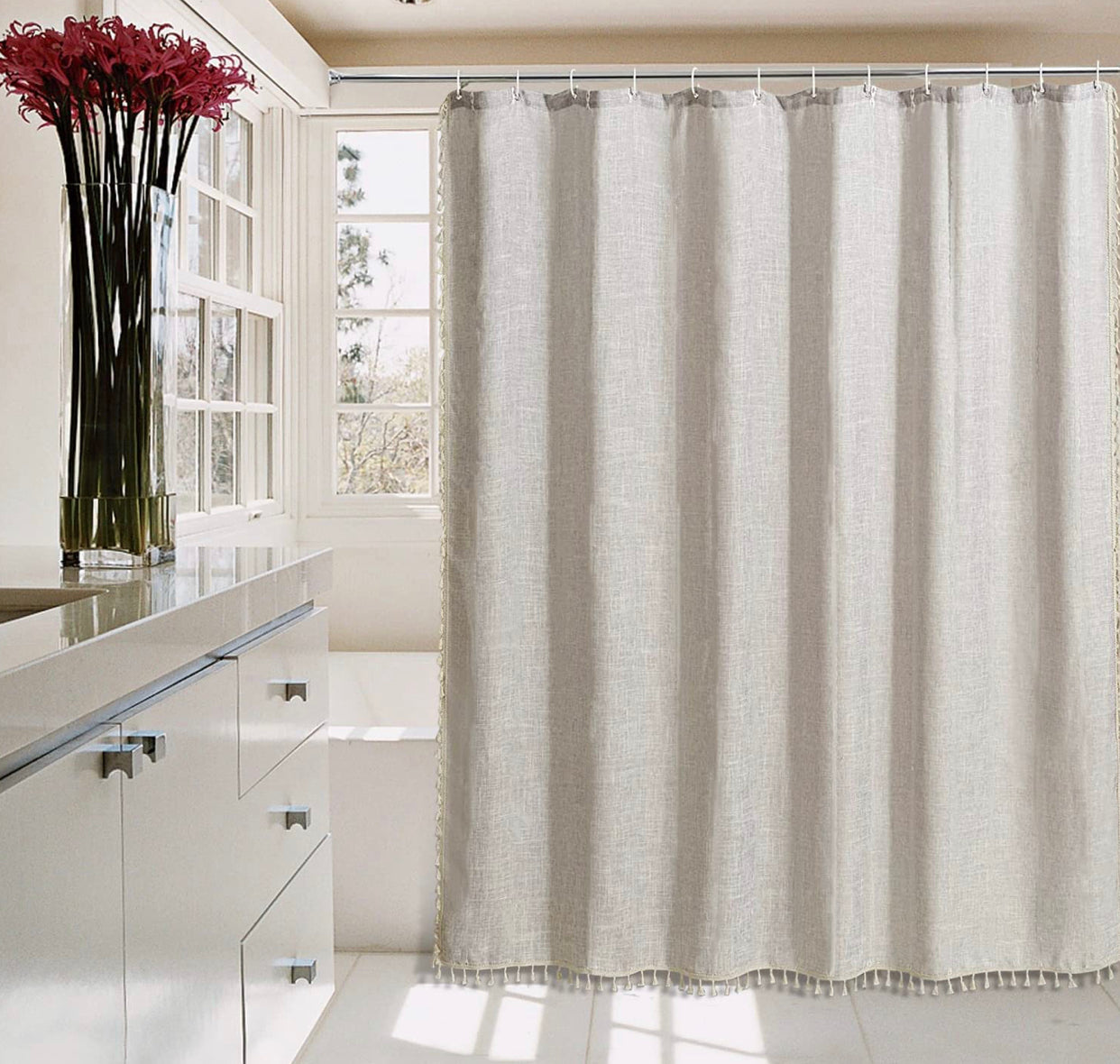 Modern Farmhouse Shower Curtain
