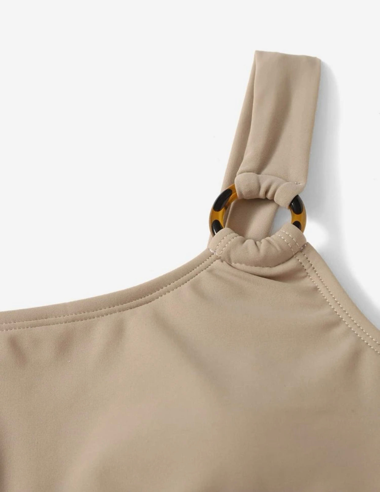 Girls cut-out one piece swimsuit with beach skirt