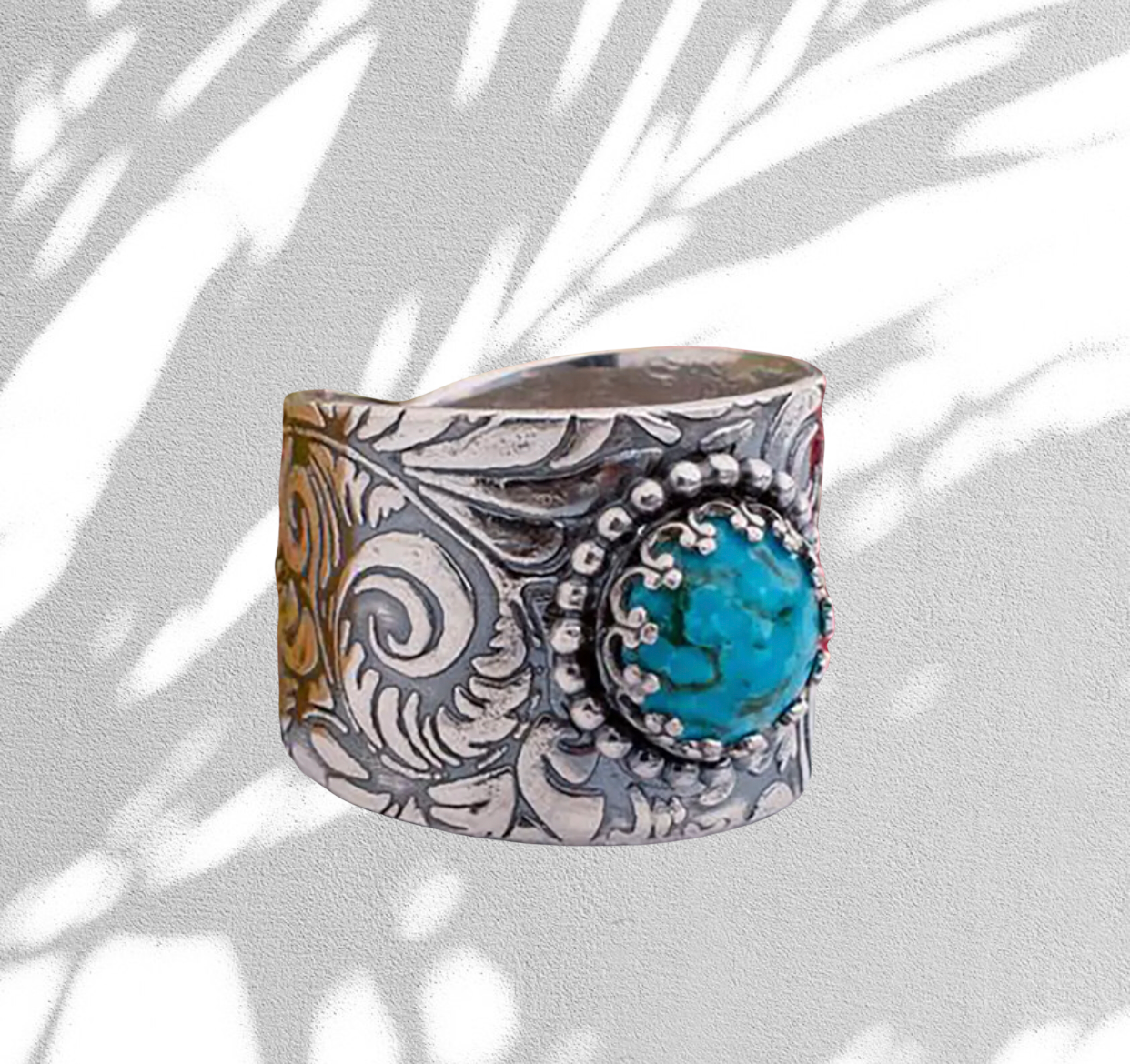 Two Tone Star Ring. Rings for Women Men. Size 8
