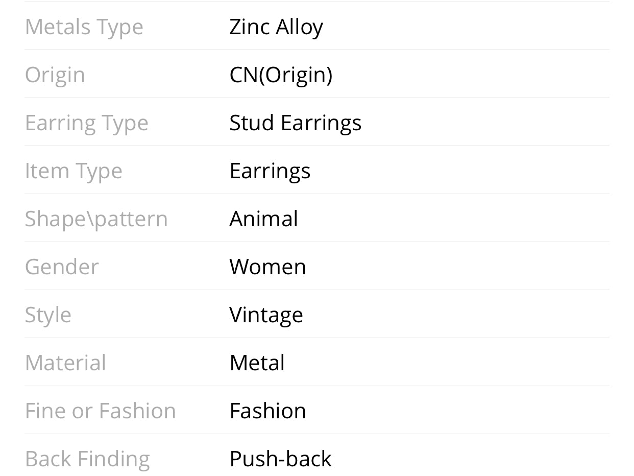 Marble Green Stones Insect Earrings