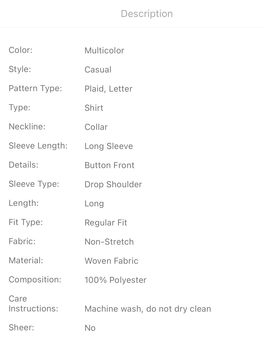 Guys letter wings graphic plaid button front shirt