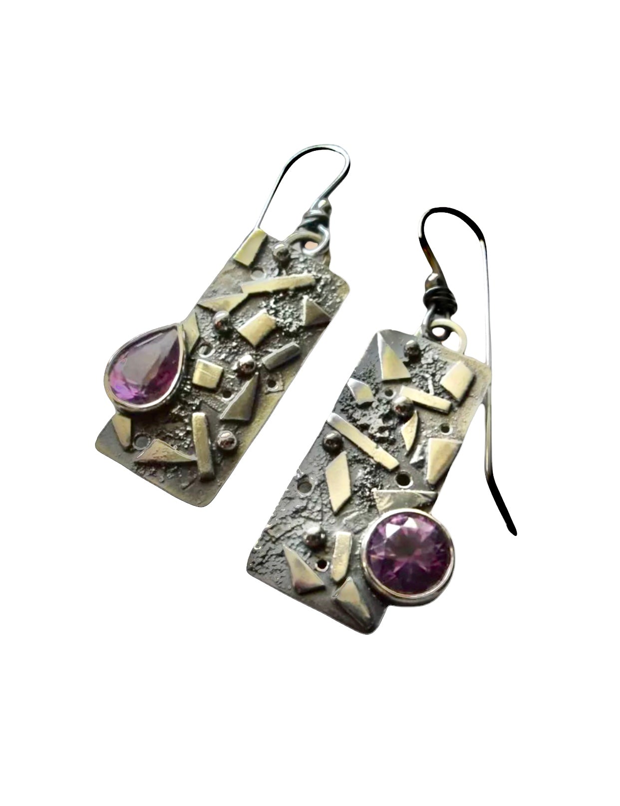 Vintage Geometric Drop Dangle Earrings