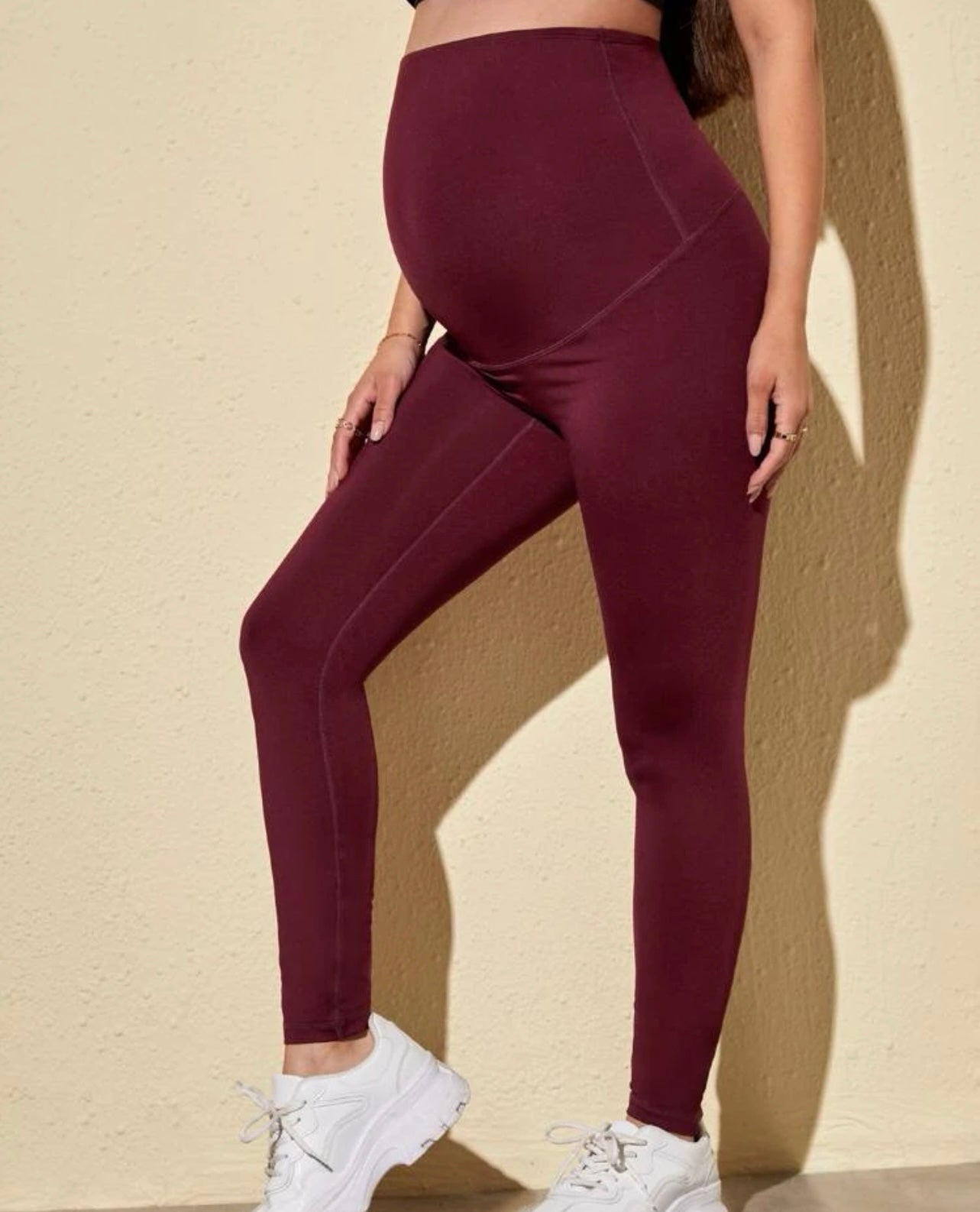 Maternity high waist leggings