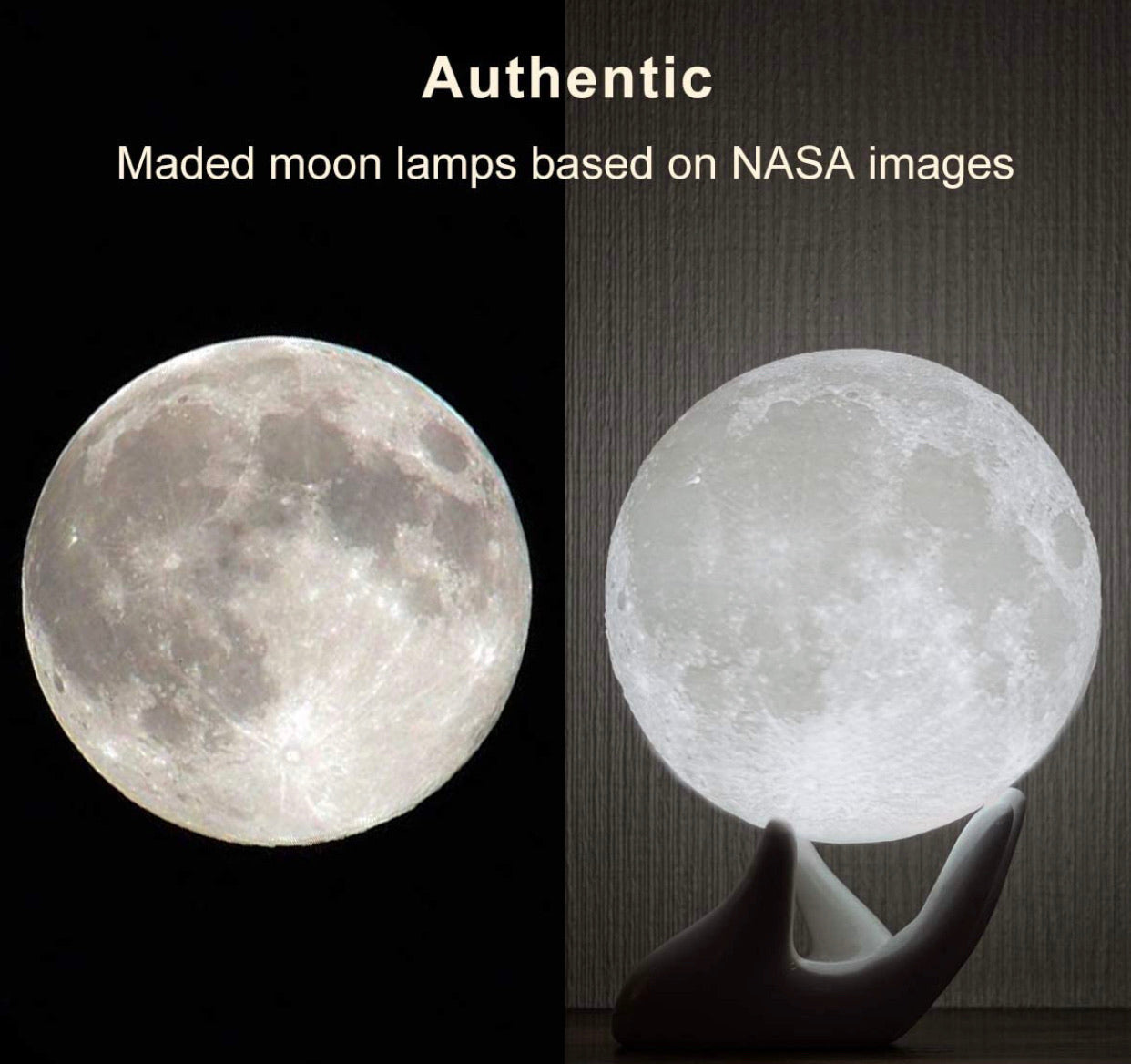 Mydethun moon lamp - Christina’s unique boutique LLC