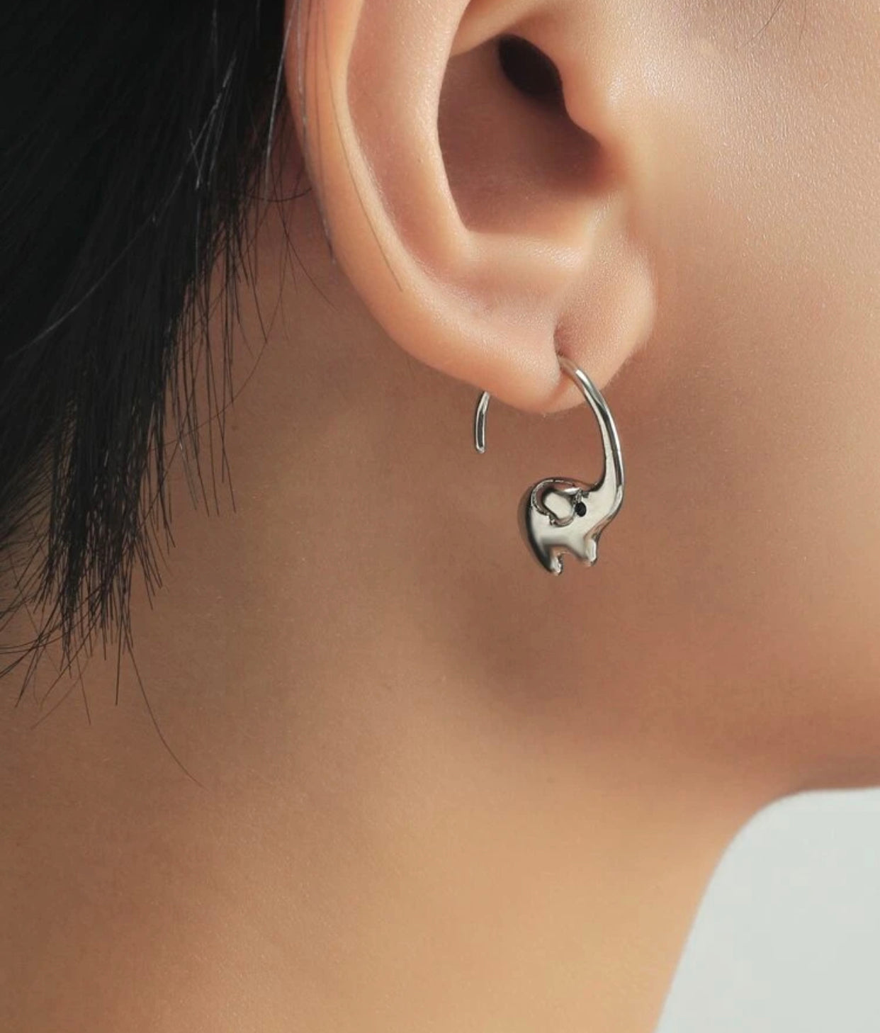 Elephant decor earrings