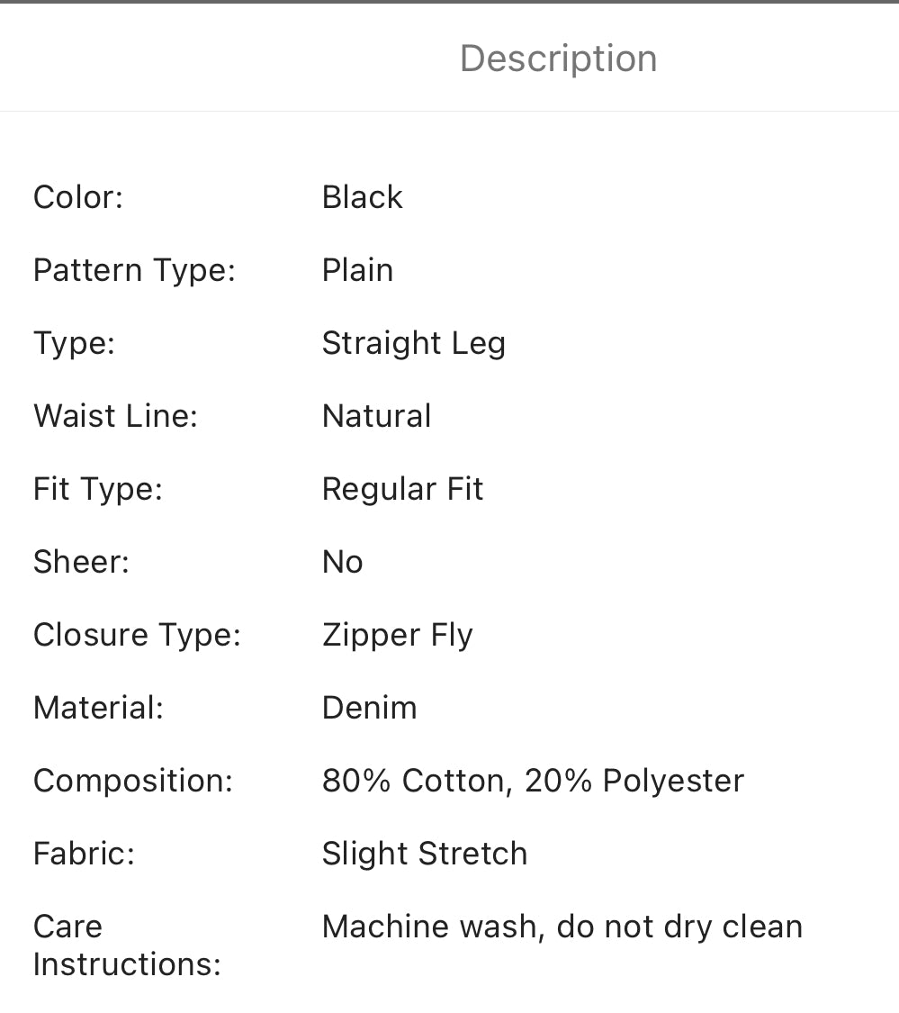 Men’s solid straight leg denim shorts