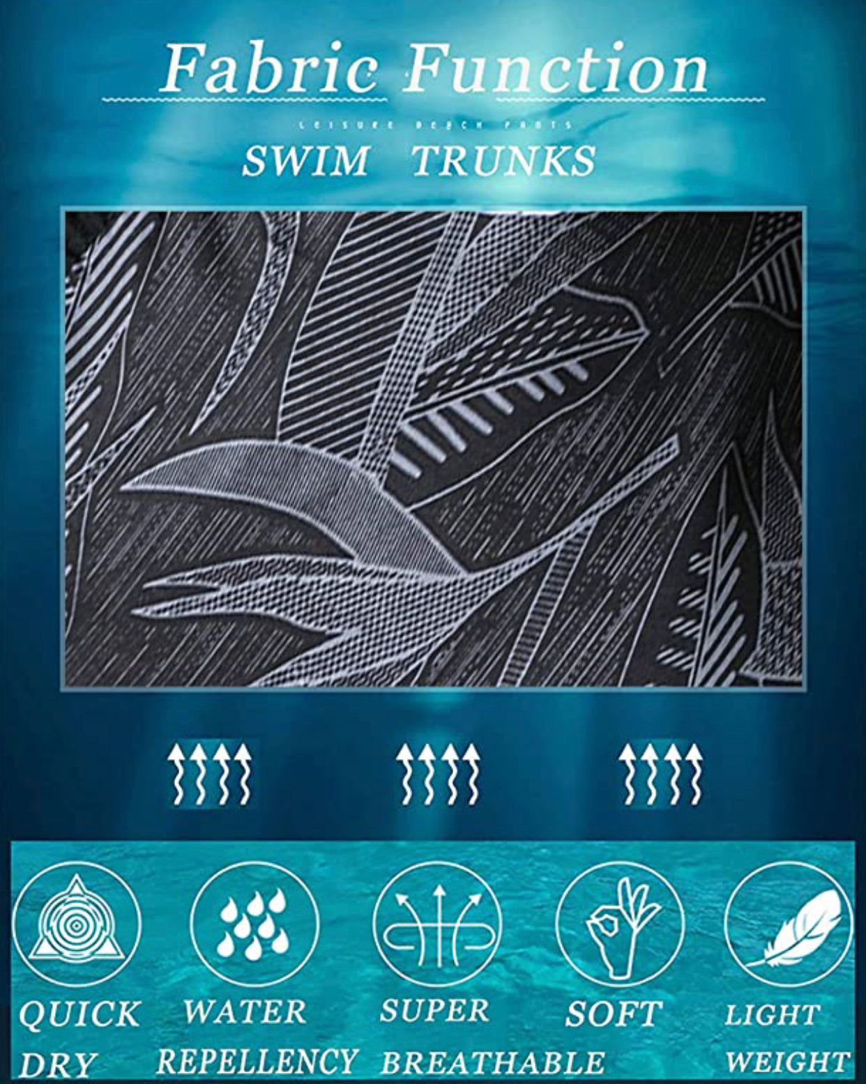Men's Swim Trunks Quick Dry Beach Shorts Swimsuit Casual Style - Christina’s unique boutique LLC