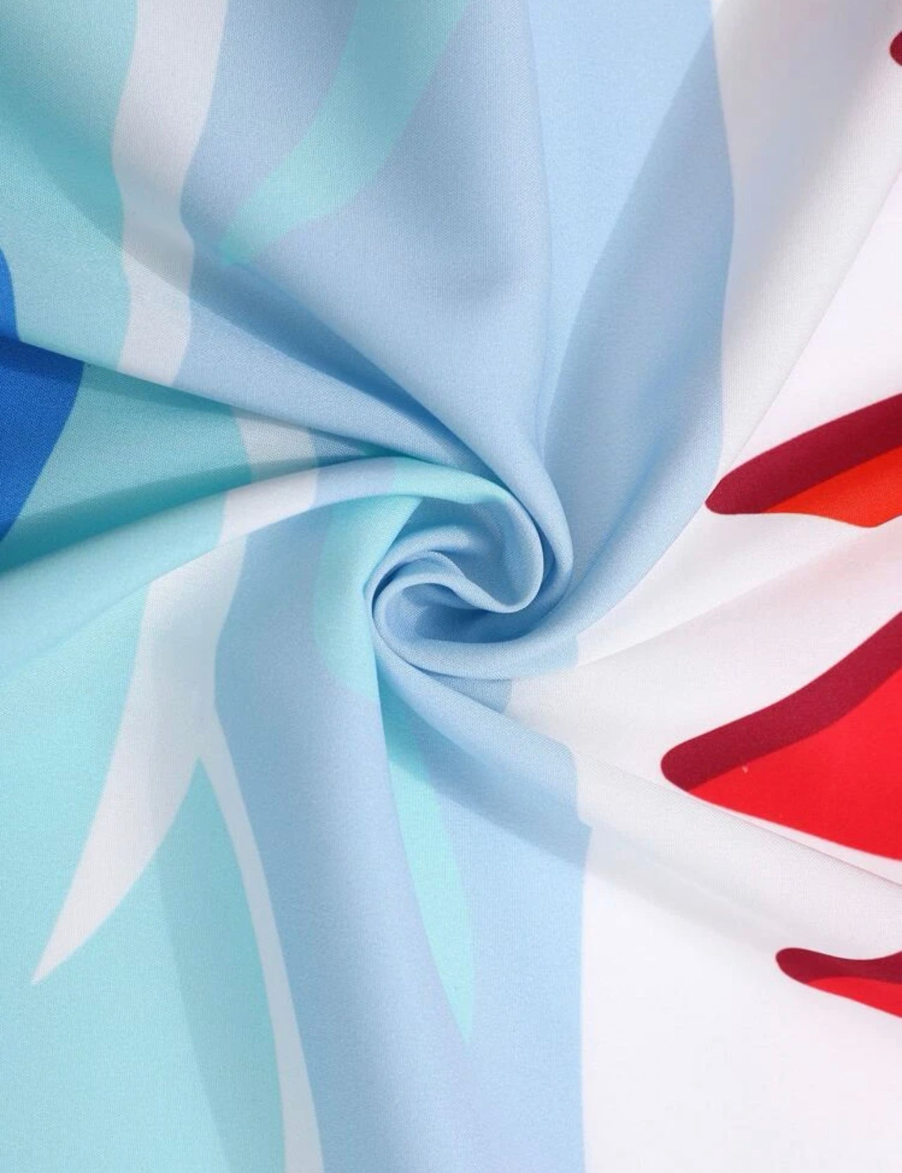 Cartoon Shark Beach Blanket