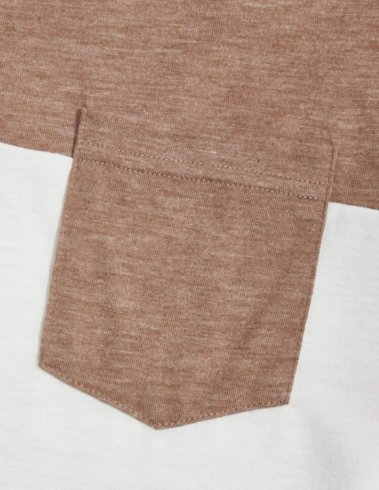 Men’s colorblock pocket detail tee