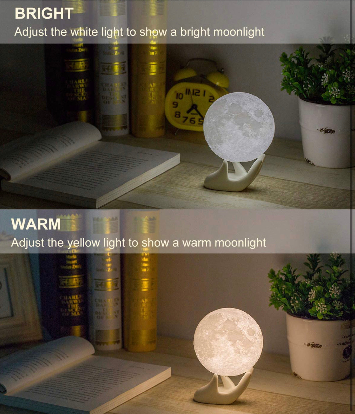 Mydethun moon lamp - Christina’s unique boutique LLC