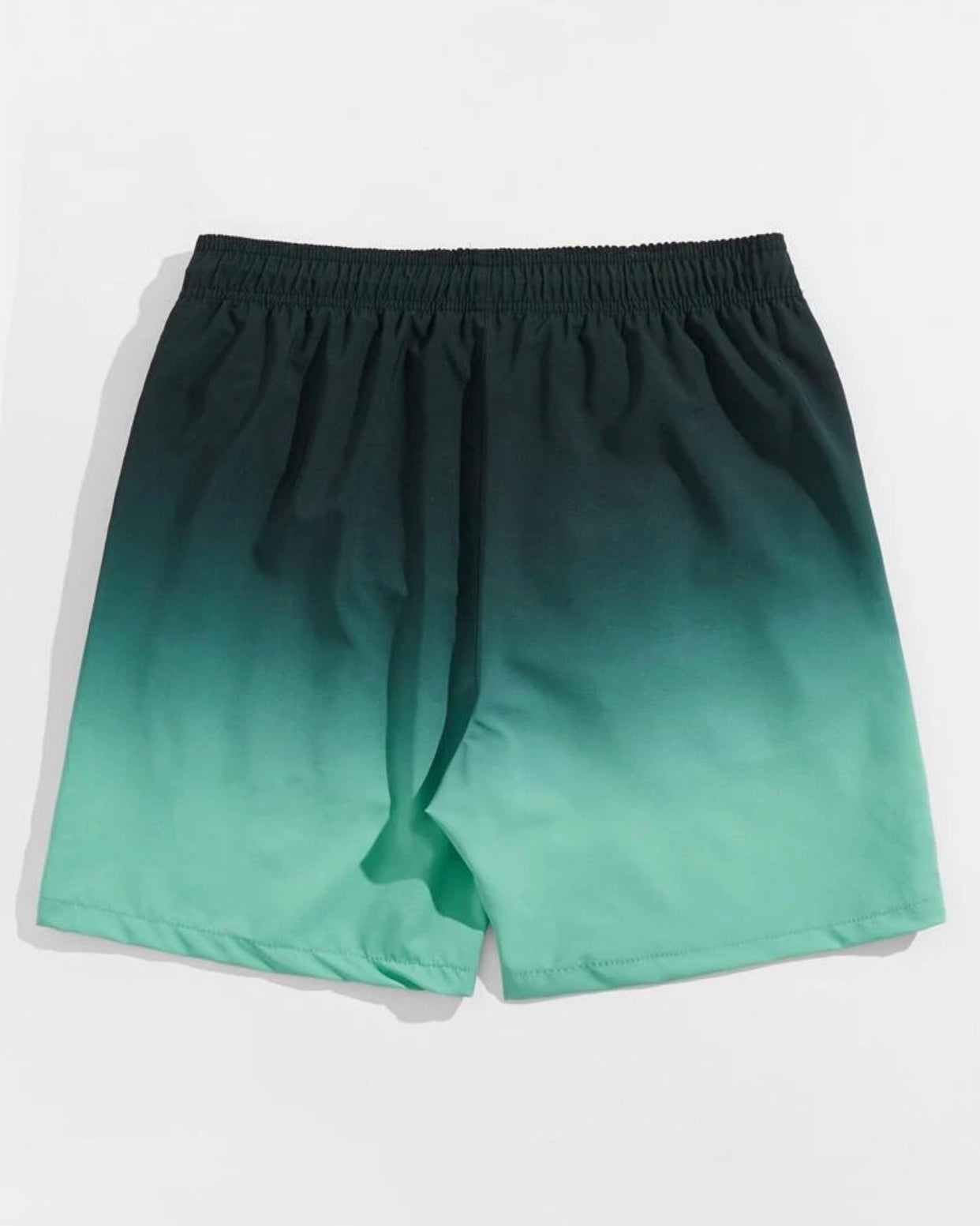 Men’s ombré drawstring swim trunks - Christina’s unique boutique LLC