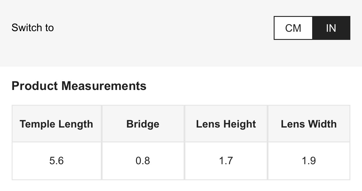 Unisex minimalist fashion glasses