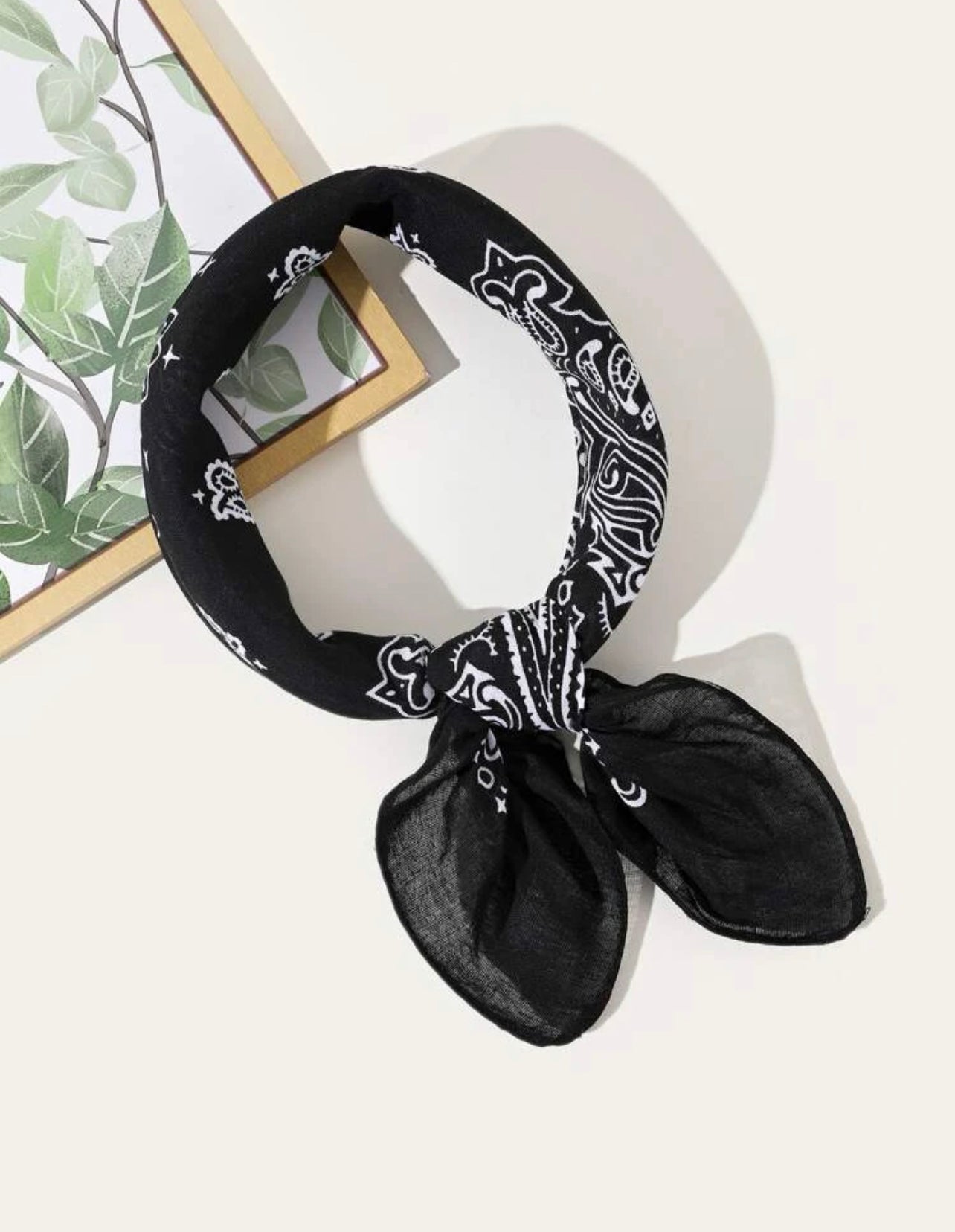 Paisley Print Bandana