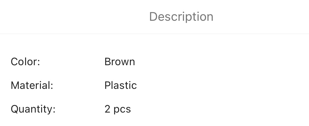 2pcs of artificial reed