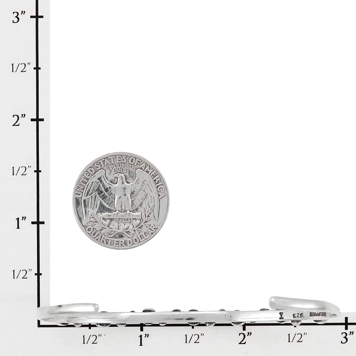 Plum Spiny Bracelet Sterling Silver 925 Genuine Turquoise Stackable Bracelet