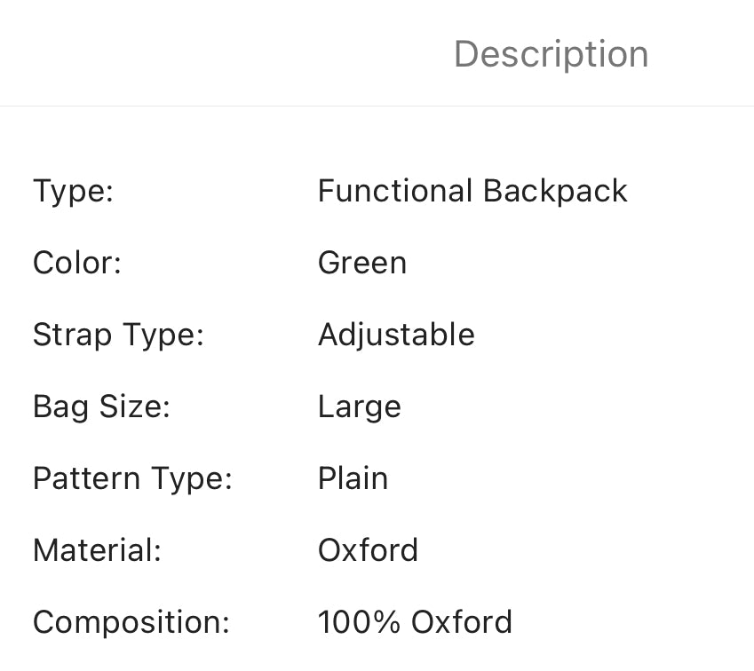 Large capacity baby diaper backpack - Christina’s unique boutique LLC