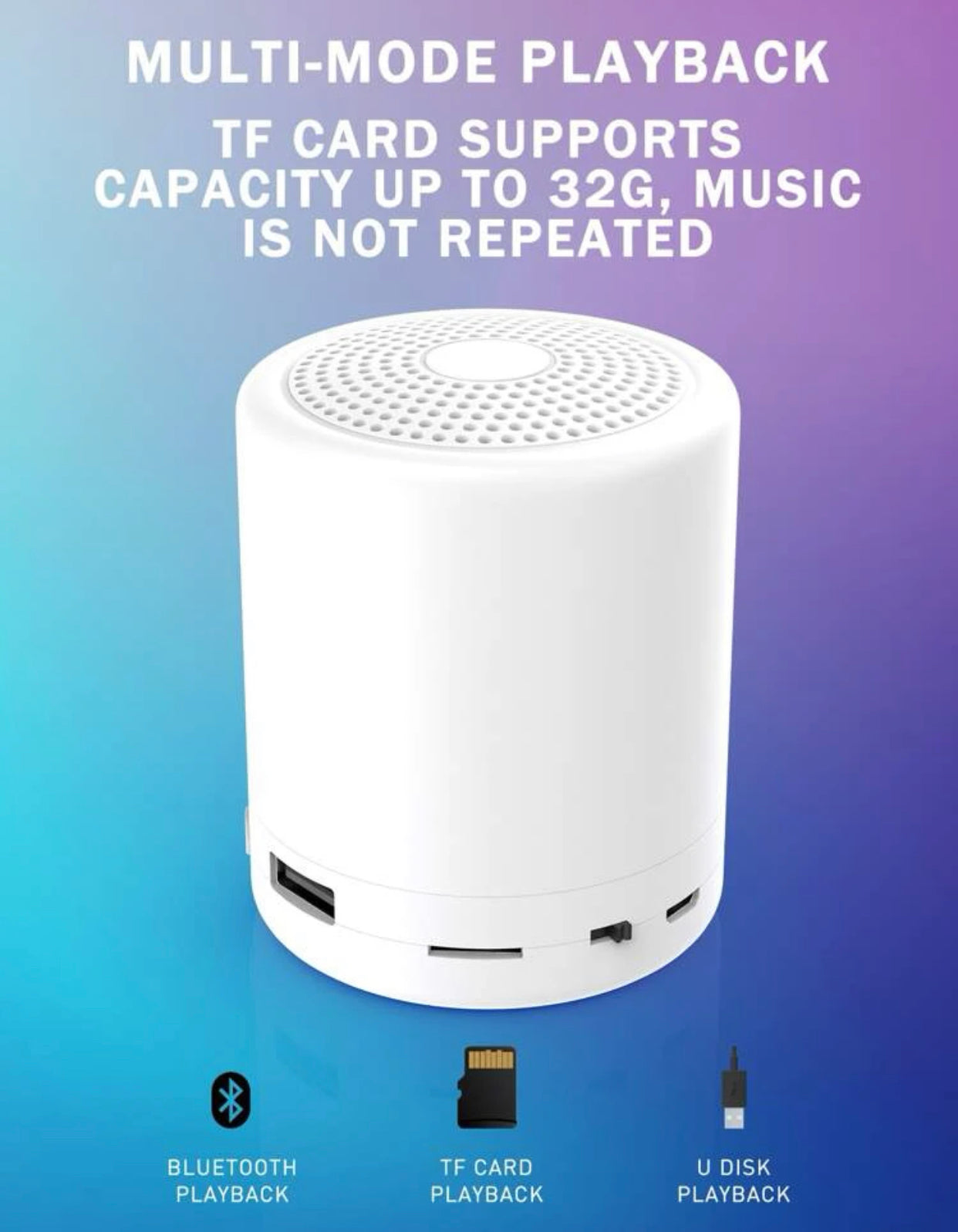 Subwoofer speaker compatible with Bluetooth