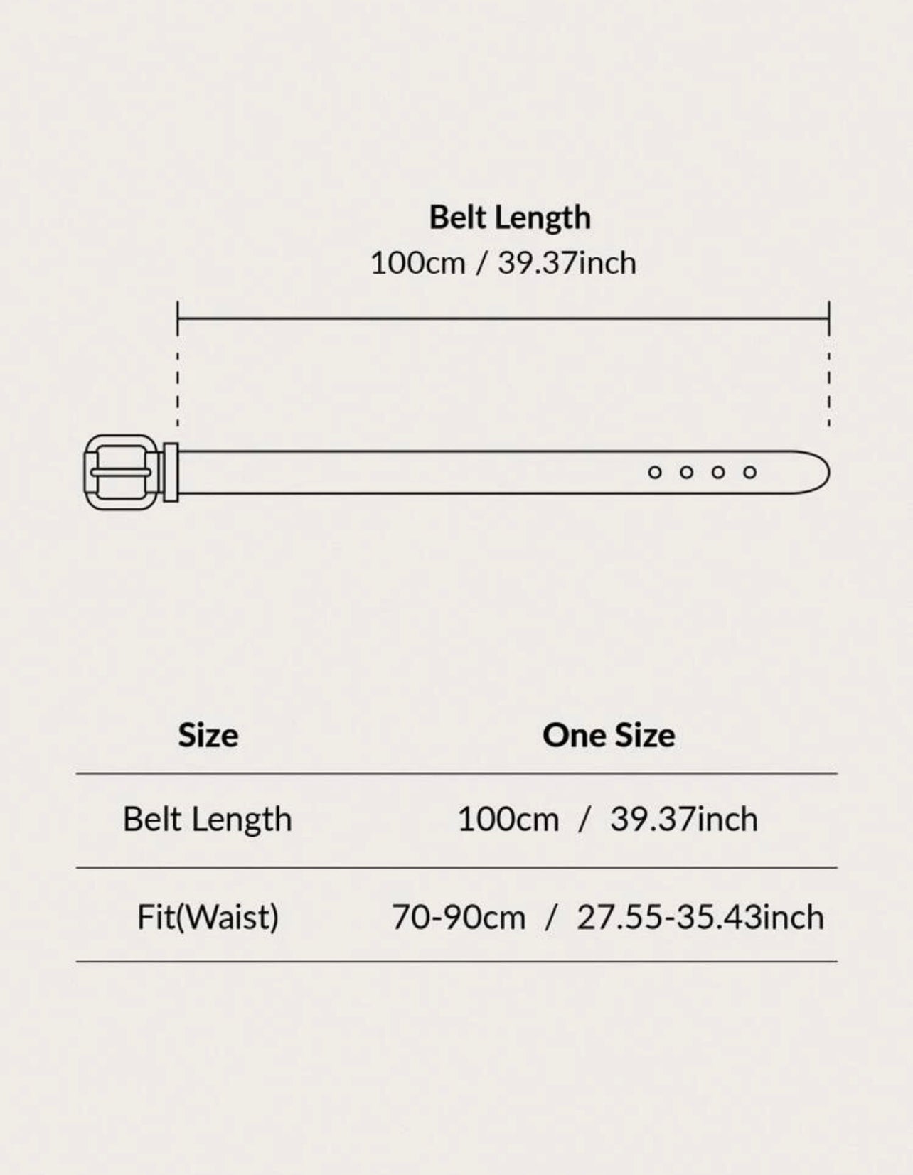 Round Buckle Braided Belt
