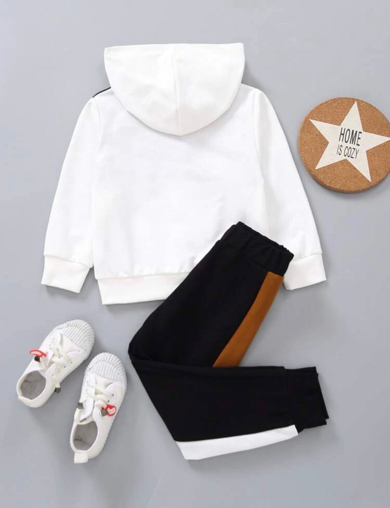 Toddler Boys Colorblock Hoodie & Sweatpants
