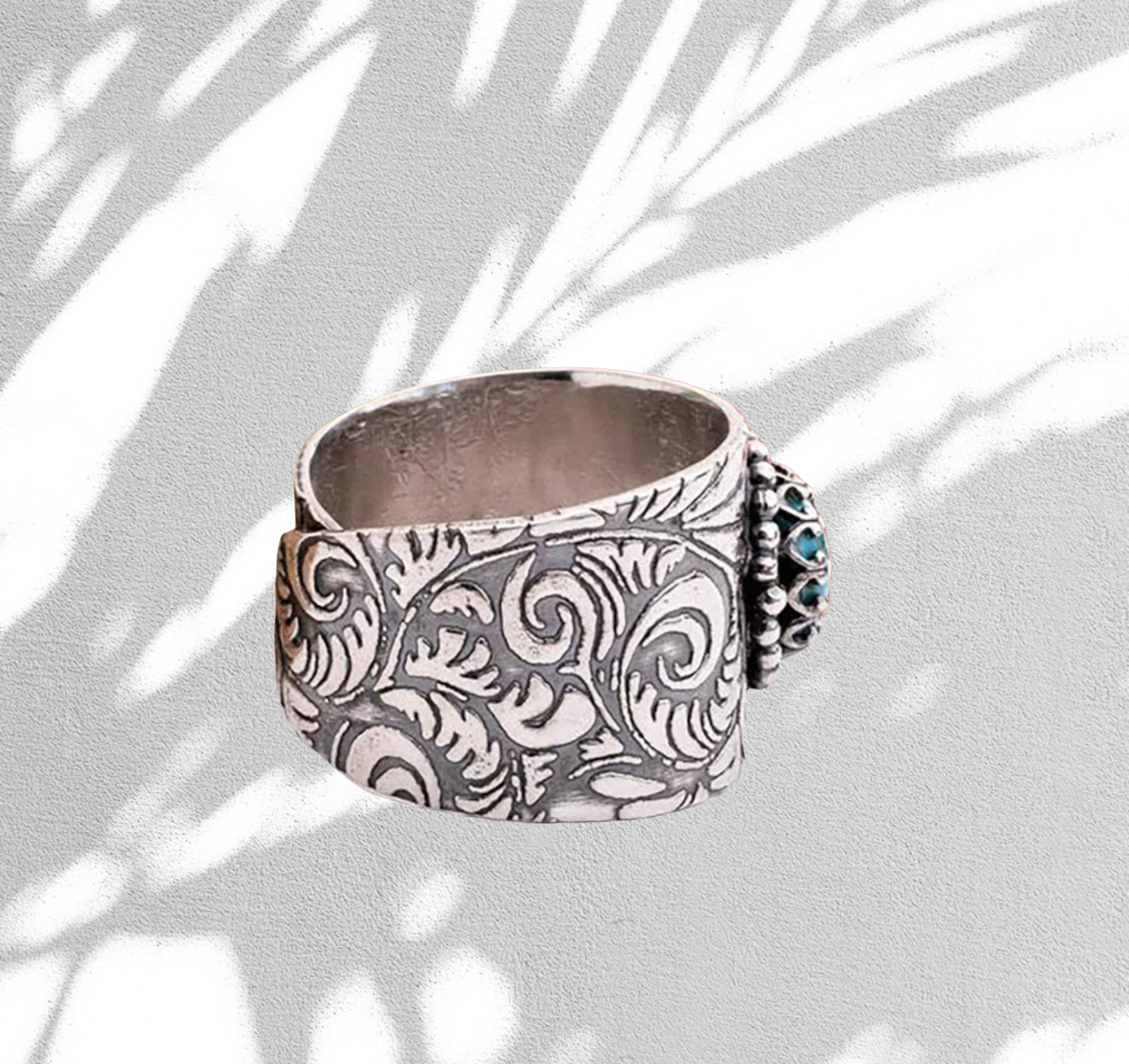 Two Tone Star Ring. Rings for Women Men. Size 8