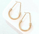 2pcs European Style Hollow Out Earrings