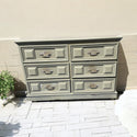 Tate Green 6 drawer dresser