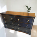 Piper Painted Black 6 Drawer Dresser