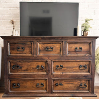 Spanish Style 7-Drawer Dresser