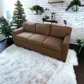 Gray queen size sleeper sofa