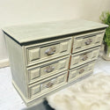 Tate Green 6 drawer dresser