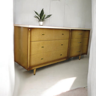 Mid-Century Bassett Dresser with matching Nightstand