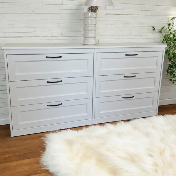 White IKEA SONGSAND dresser