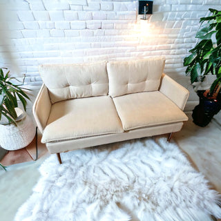 Small White Couch