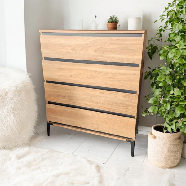 Modern tall boy dresser