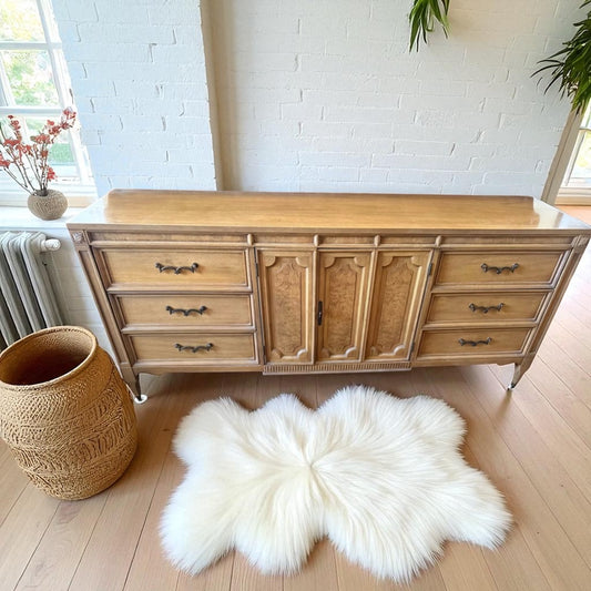 Solid wood MCM Dresser-9 Drawer’s