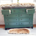 Ashley furniture Satin-Hunter-Green  dresser