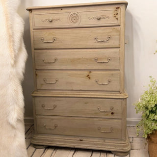 Vintage Wooden Distressed Dresser