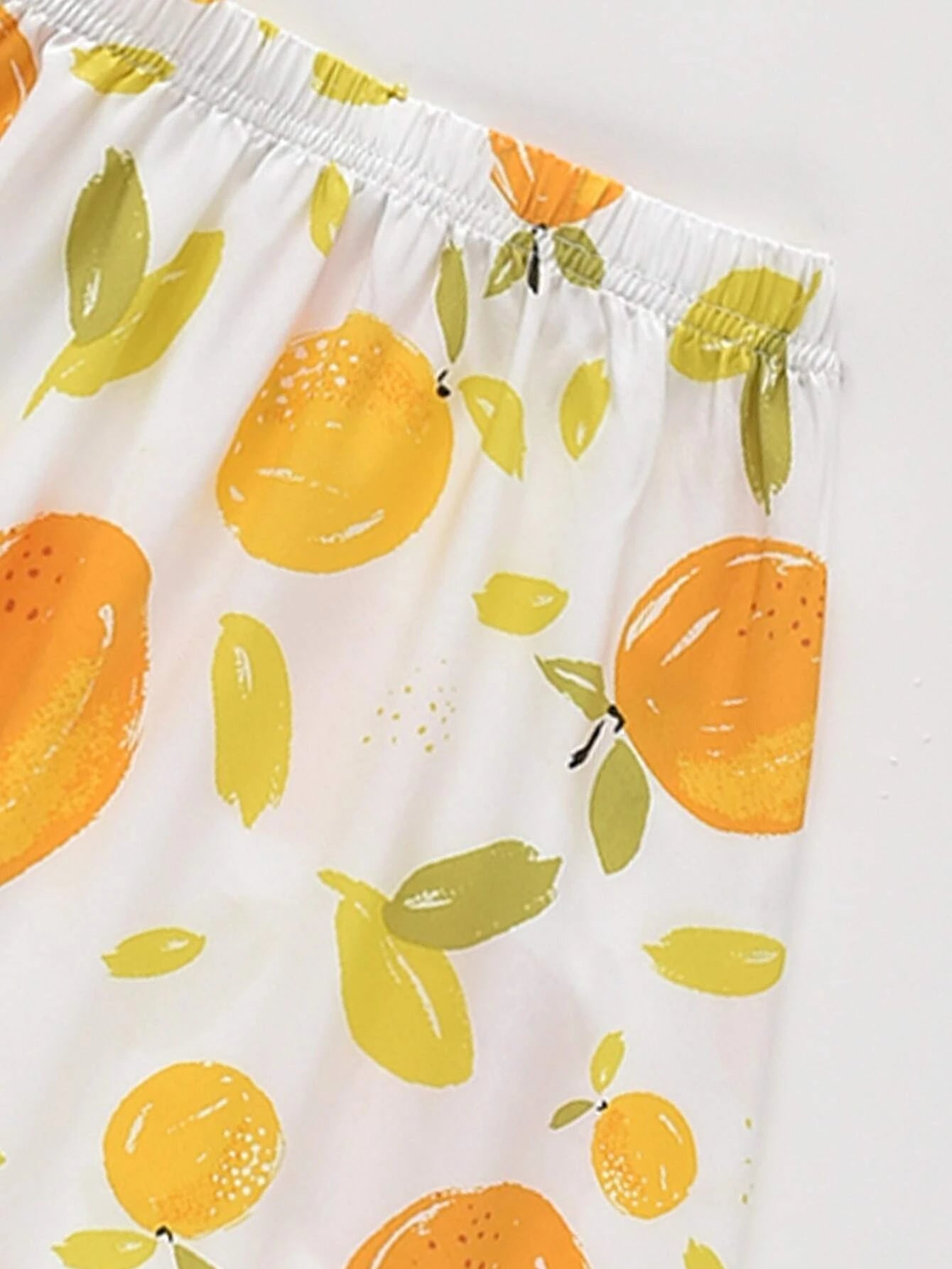 Girls Fruit Print Cami Top & Skirt