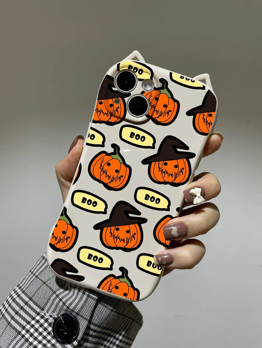 Halloween Cartoon Pumpkin Phone Case