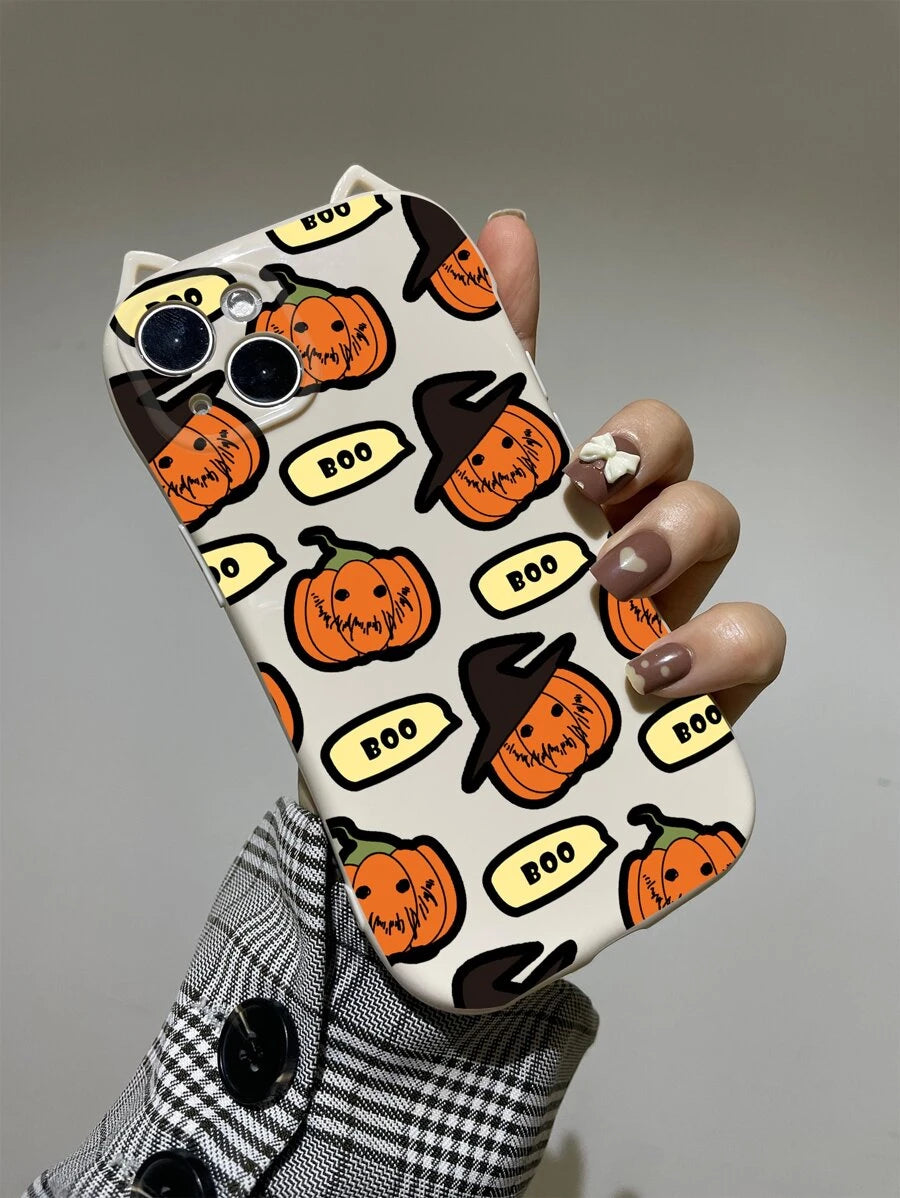 Halloween Cartoon Pumpkin Phone Case