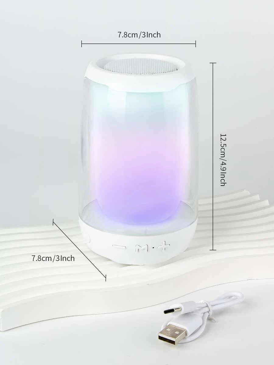 Mini Luminous Speaker Compatible With Bluetooth
