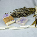 Lavender Spa Gift Set - Relaxing Spa Self Care 9 pc - Soap, Soy Candle, Himalayan Salt Scrub, Bath Bomb, Bath Salt, Vegan Lip Balm